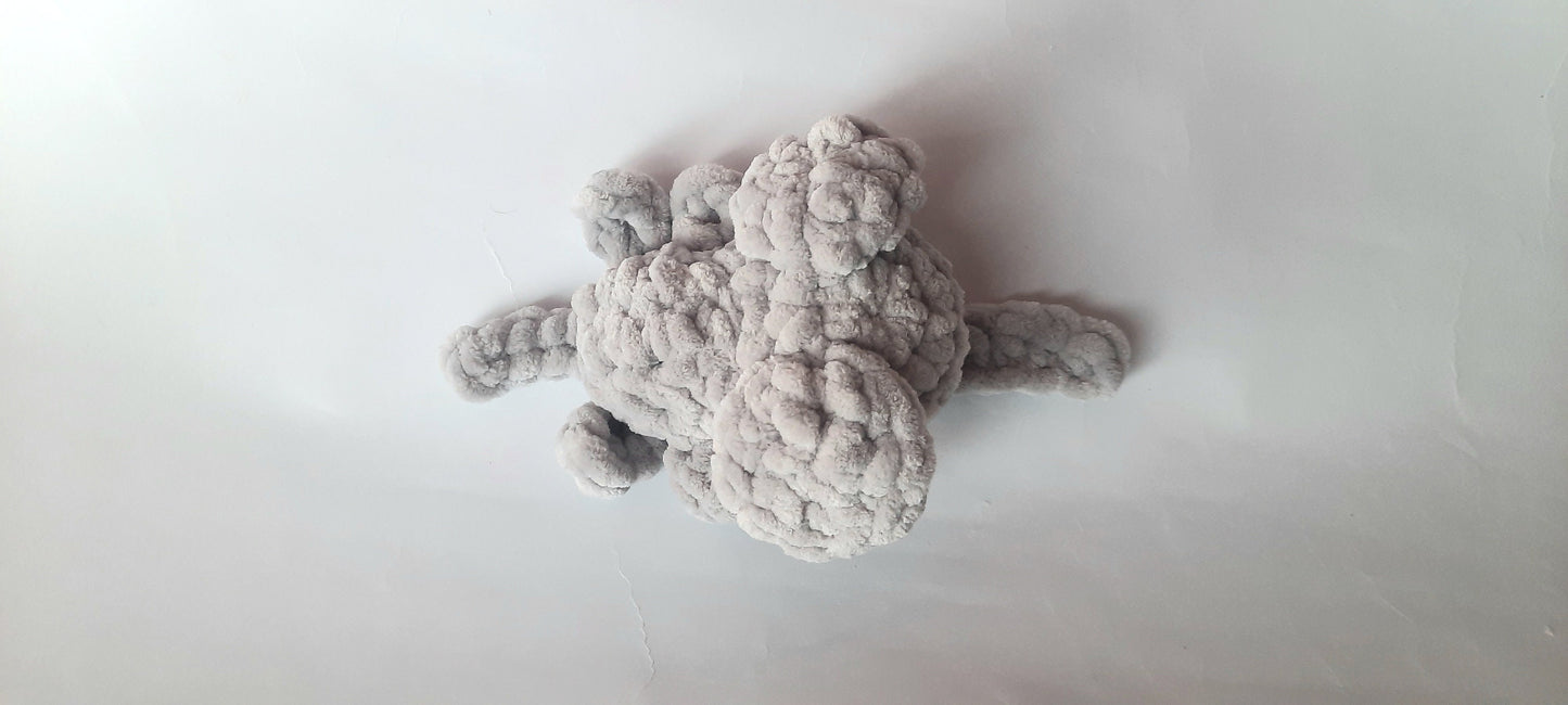 Eva the Elephant, Mini Market Maker Series Vol 3. Plush Amigurumi Pattern crochet in 30 minutes for craft shows! Video available