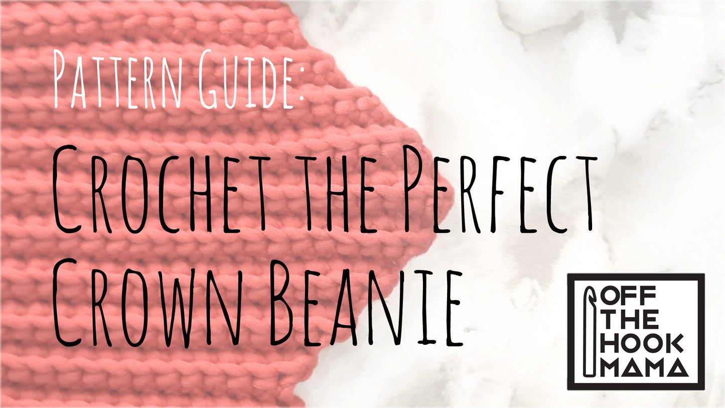 PDF Instant Download - CROCHET PATTERN - Riverdale, Jug Head Jones ribbed crochet Crown hat pattern. Whoopie Cap.
