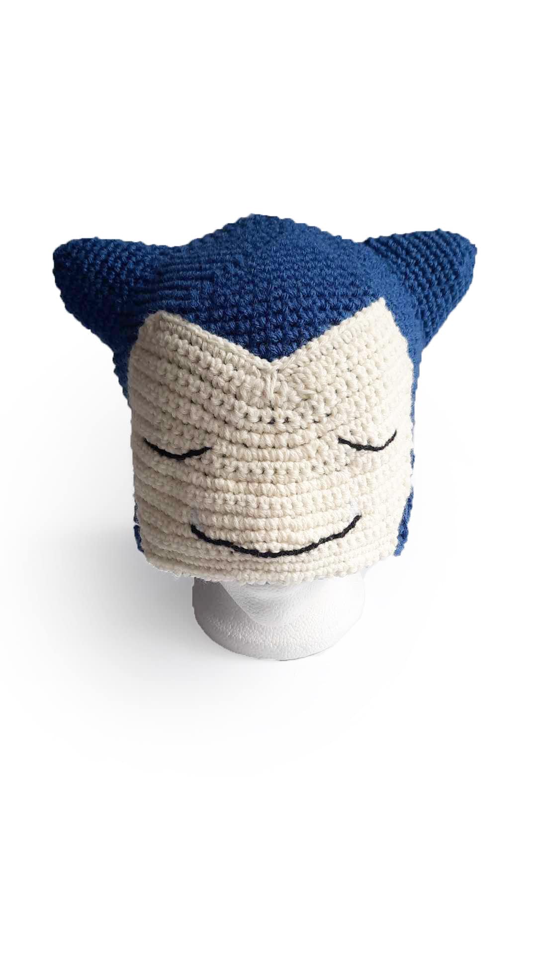 6th Edition Snorlax Character Hat Expansion Pack. DIY Crochet Pop art beanie Embellishments.