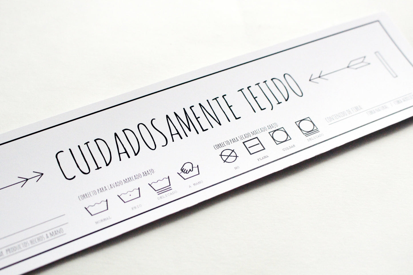 PDF Descarga Instantánea – Envoltorio fino (nudo de hilo- envoltorio instruccional de cuidado de tejido artesanal. Tejido a mano.
