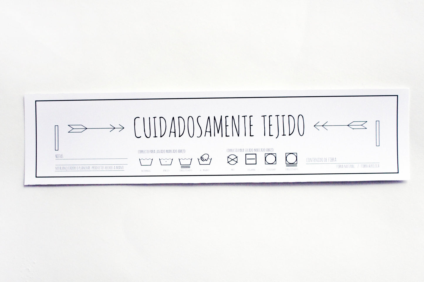 PDF Descarga Instantánea – Envoltorio fino (nudo de hilo- envoltorio instruccional de cuidado de tejido artesanal. Tejido a mano.