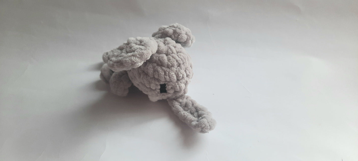 Eva the Elephant, Mini Market Maker Series Vol 3. Plush Amigurumi Pattern crochet in 30 minutes for craft shows! Video available