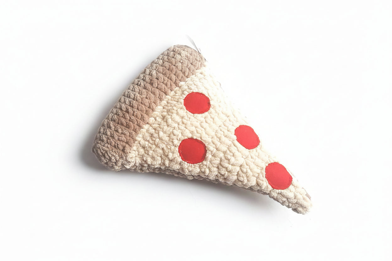Pepperoni Pizza Slice Throw Pillow