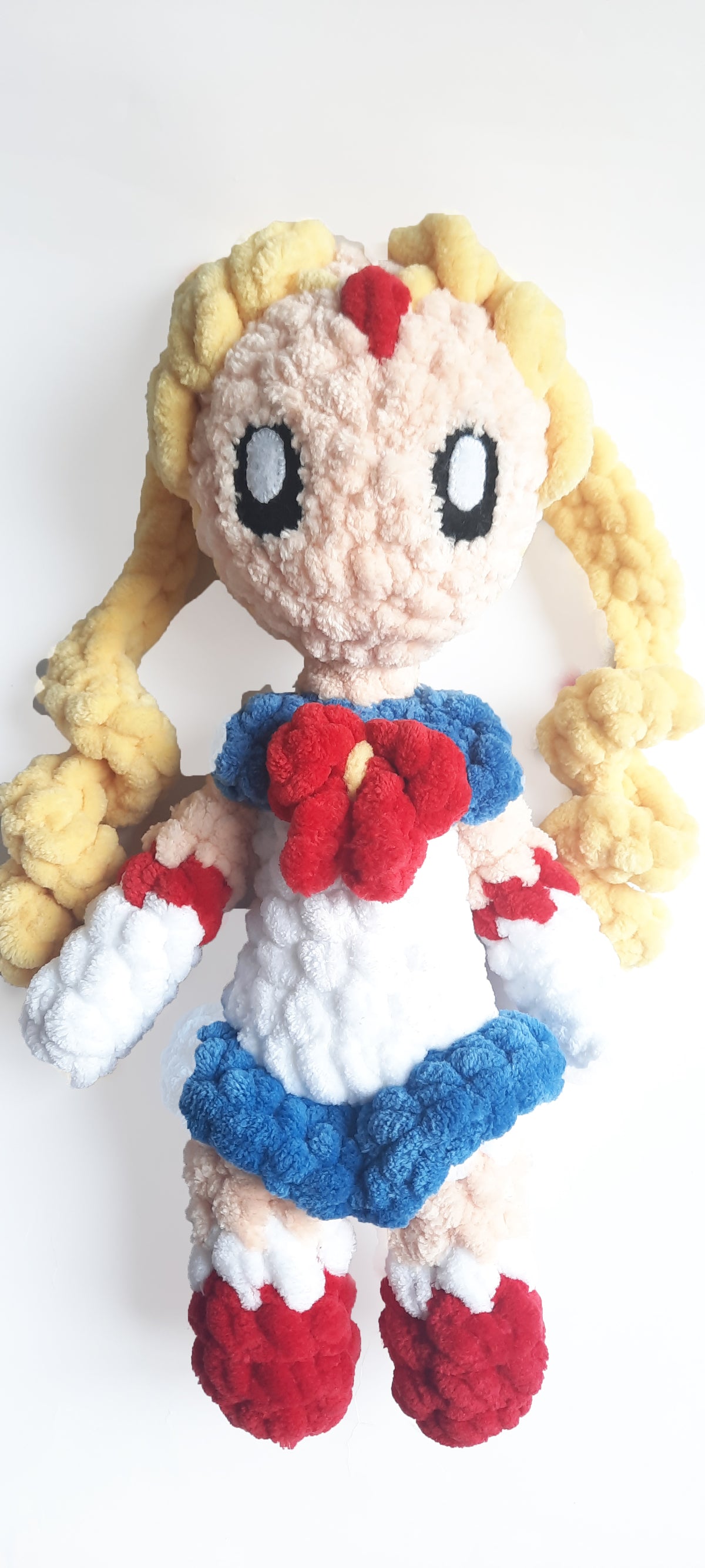 Crochet Sailor Moon Amigurumi Pattern: Chibi Usagi Tsukino (PDF Pattern)
