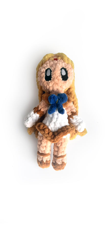 Crochet Sailor Venus Amigurumi Pattern: Chibi Minako Aino (PDF Pattern)