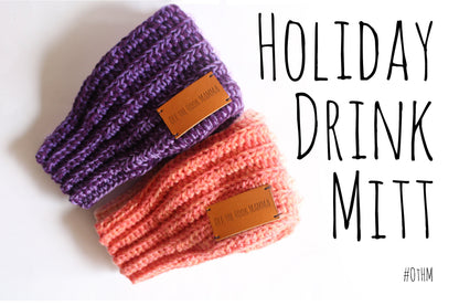 Crochet Pattern Beer mitten, Drink glove, Beer Buddy pattern. Beverage holder. Drink Minder. Includes bonus pattern. DIY gift.