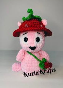 Amigurumi Panda Crochet Pattern: Penelope the Cuddly Chenille Critter (PDF Pattern)