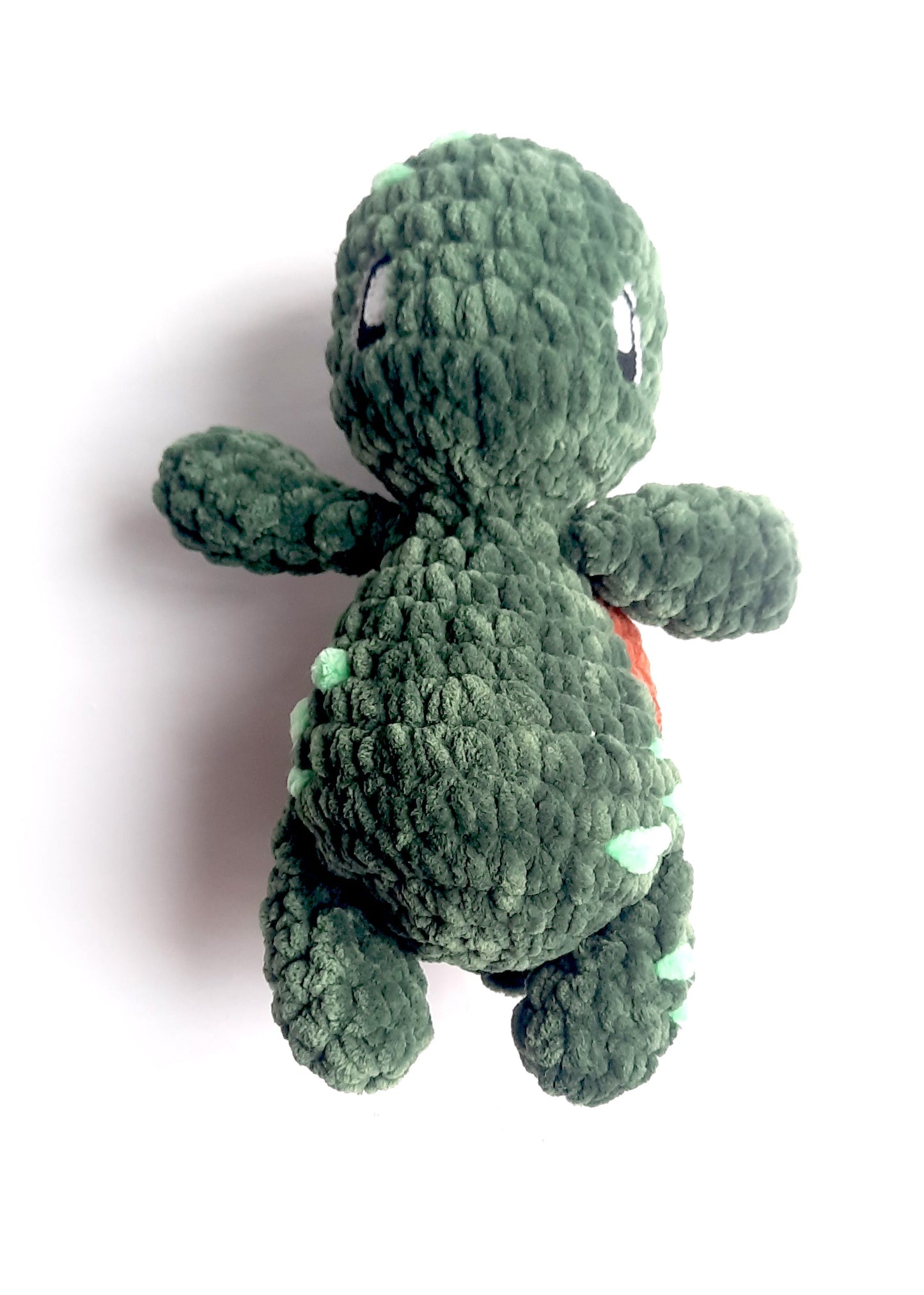 Fin Turtle Plush Amigurumi, Cuddly Chenille Characters. Posh yarn Crochet Pattern