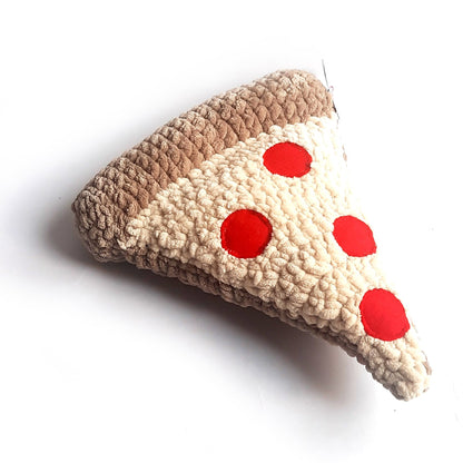 Pepperoni Pizza Slice Throw Pillow